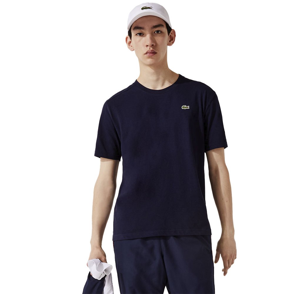 Lacoste Sport Regular Fit Ultra Dry Performance Short Sleeve T-shirt Blau XL Mann von Lacoste
