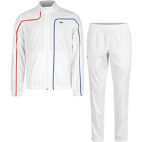 Lacoste Trainingsanzug Herren in weiß, Größe: XXL von Lacoste