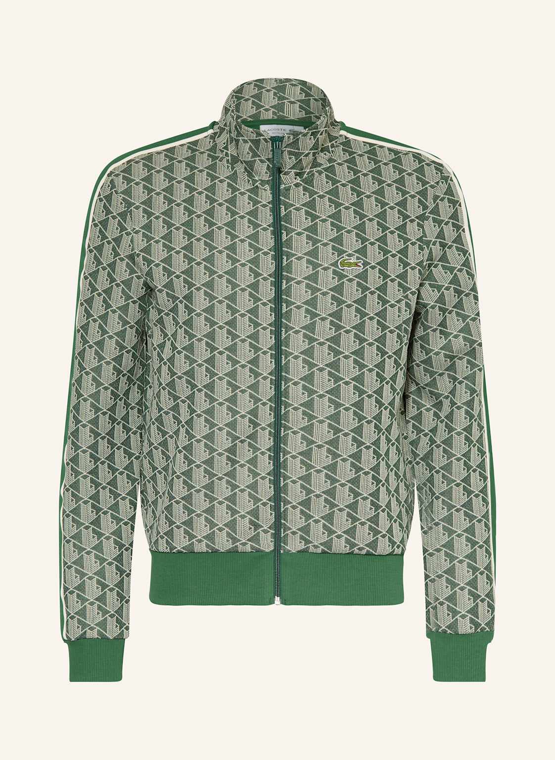 Lacoste Trainingsjacke gruen von Lacoste