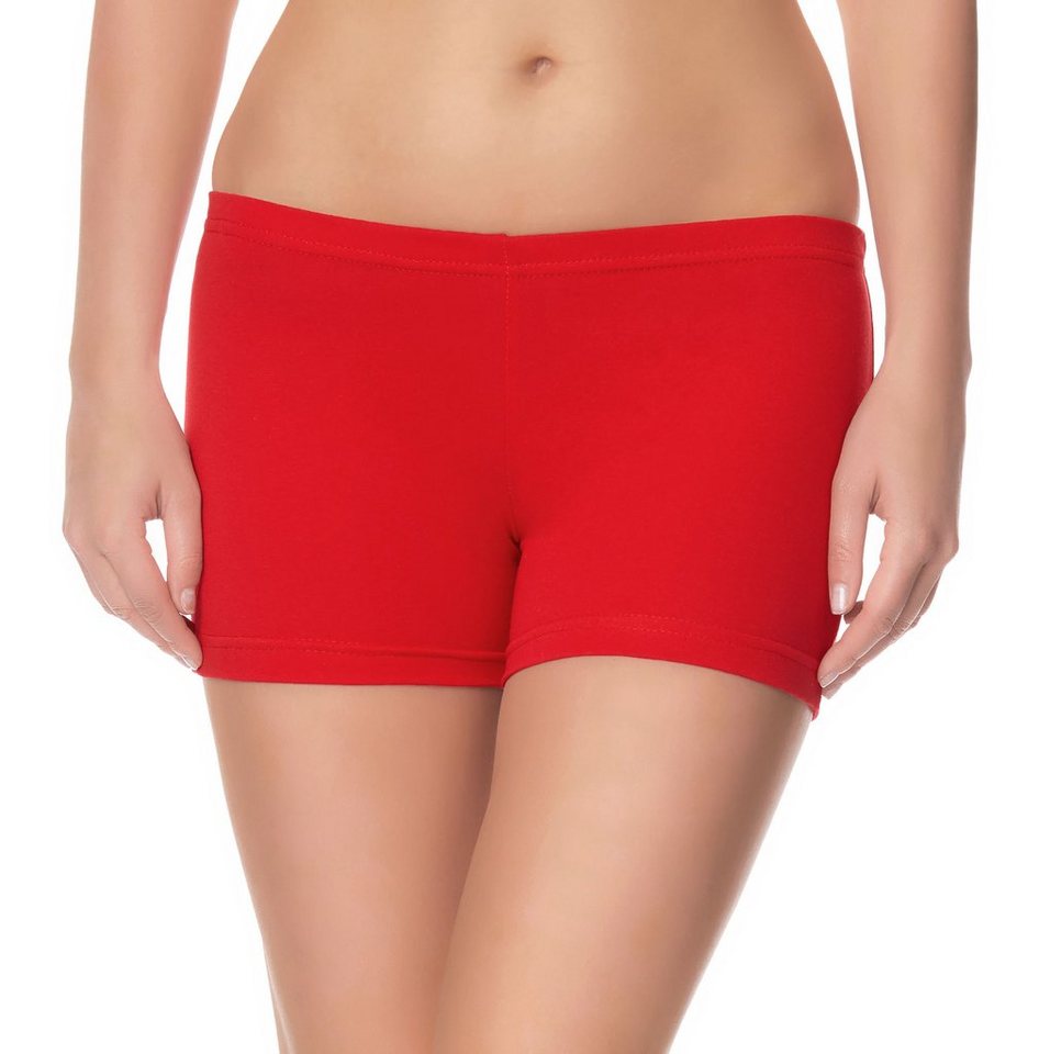 Ladeheid Leggings Damen Shorts Radlerhose Unterhose Hotpants kurze Hose Boxers LAMA05 (1-tlg) elastischer Bund von Ladeheid