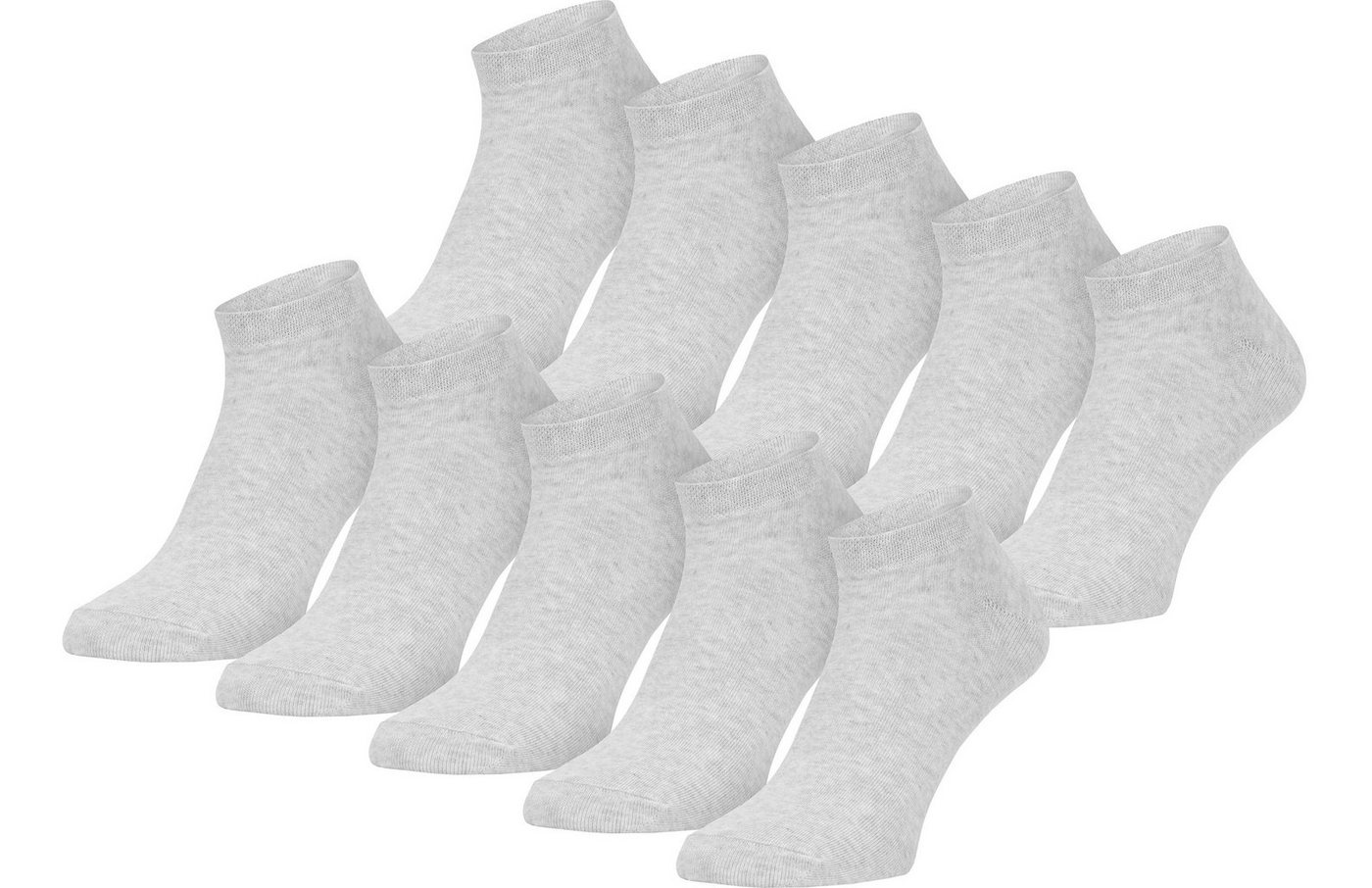 Ladeheid Socken Damen und Herren 5er 10er Pack Sneaker Socken AT004 von Ladeheid