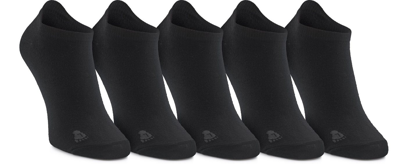 Ladeheid Socken Unisex 5 Pack Sneaker Socken aus Bambusfasern LASS0003 von Ladeheid