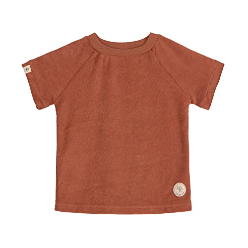 Lässig Frottee T-Shirt Kinder Terry wear 2022 (Rust, 98/104 2-4 Jahr) von LÄSSIG