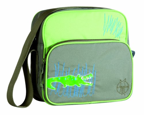 Lässig Mini Square Bag Kindergartentasche, Crocodile granny von Lässig