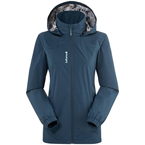Lafuma - Way JKT W - Hardshell-Jacke für Damen - Wasser- und winddichte Gore Tex-Membran - Wandern, Trekking, Lifestyle - Blau von Lafuma