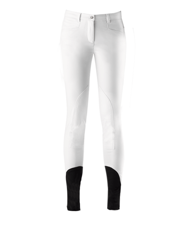 Reithose "Hope Patch 5-Layer" White von Laguso