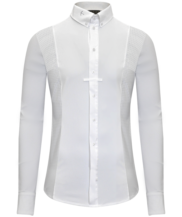 Turnierhemd "Max Mesh" White von Laguso