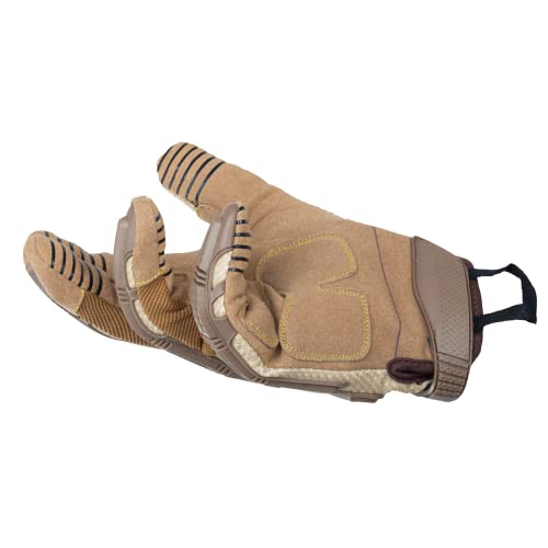 Lahti PRO Arbeitshandschuhe | 10(XL) | Schutz gegen Abrieb | Leder Protective Handschuhe | Schnittfest | Putzhandschuhe | Gartenhandschuhe | Arbeitshandschuhe | Protective Gloves von Lahti PRO