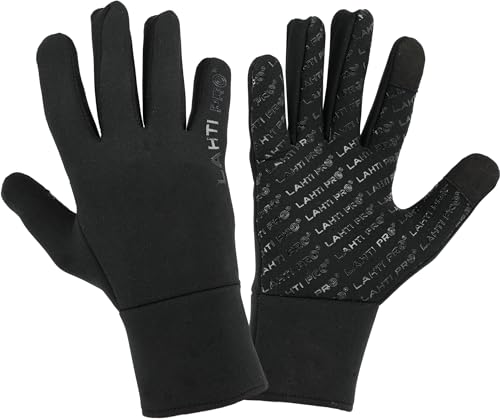 Lahti PRO Thermo Arbeitshandschuhe Schutzhandschuhe | Größe 11 (2XL) | Farbe: Schwarz | Protective Handschuhe Rutschfesten Griff Gartenhandschuhe Protective Gloves Kälteschutzhandschuhe Winter von Lahti PRO