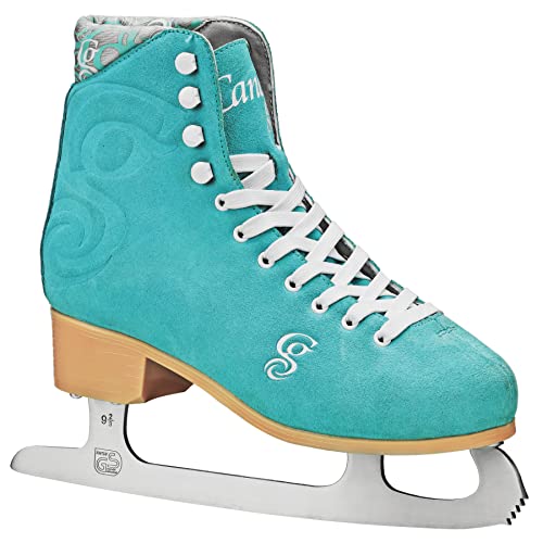 Lake Placid Damen Carlin Schlittschuhe, Seafoam, 7 von Lake Placid