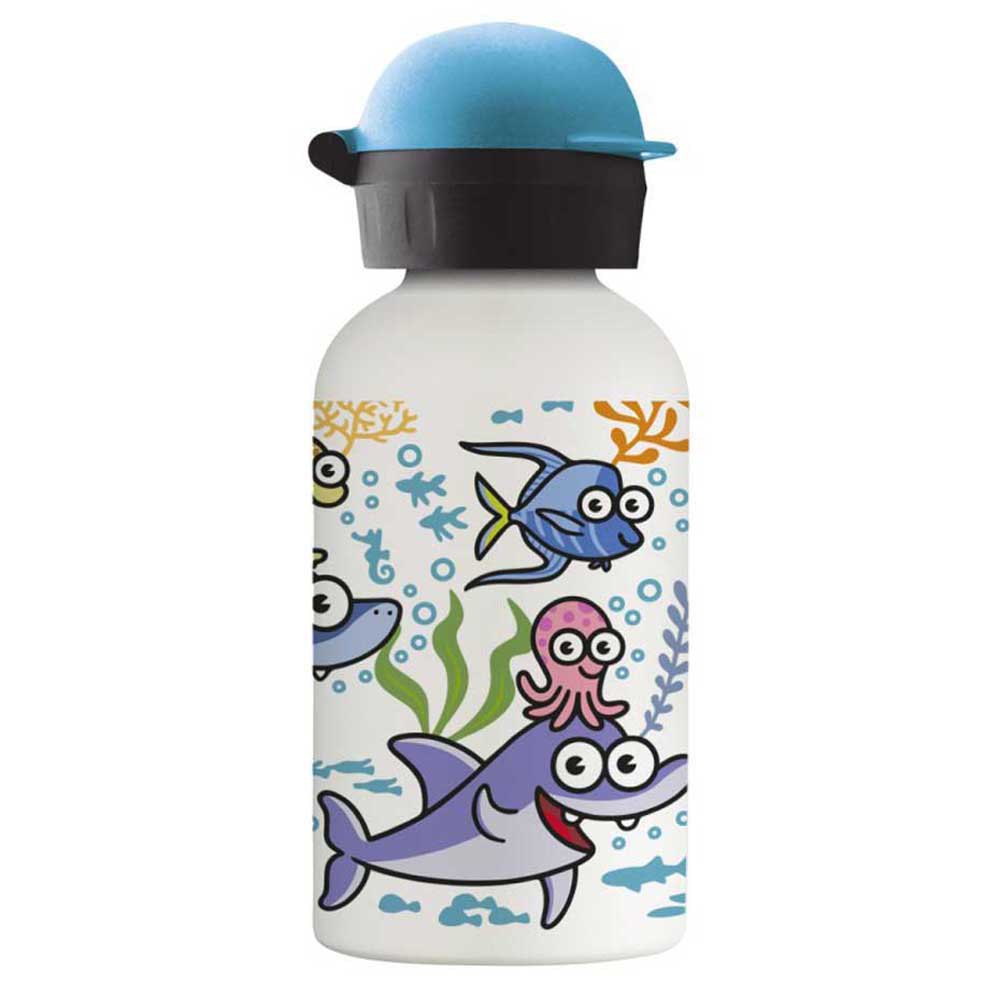 Laken Sea Friends Thermal Bottle 350ml Weiß,Blau von Laken