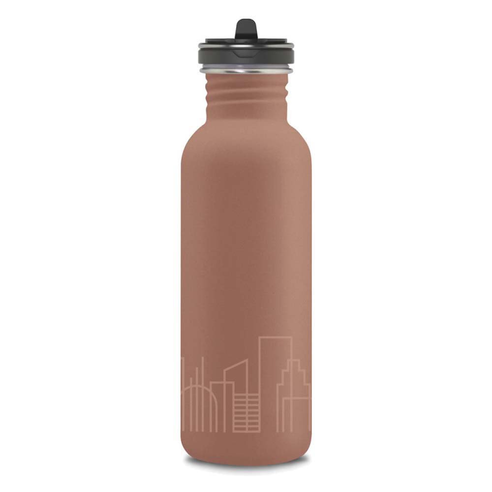 Laken Stainless Steel Basic Cap Flow Bottle 750ml Rosa von Laken