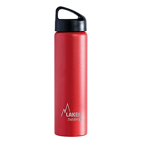Laken Thermo Flasche Classico Weit, Red, 0.75 Liter, TA7R von Laken