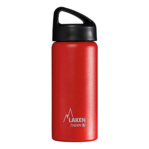 Laken Trinkflasche Classico Weit, Red, 0.5 Liter, TA5R von Laken