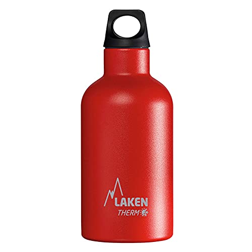 Laken Trinkflasche Futura Schmal, Red, 0.35 Liter, TE3R von Laken