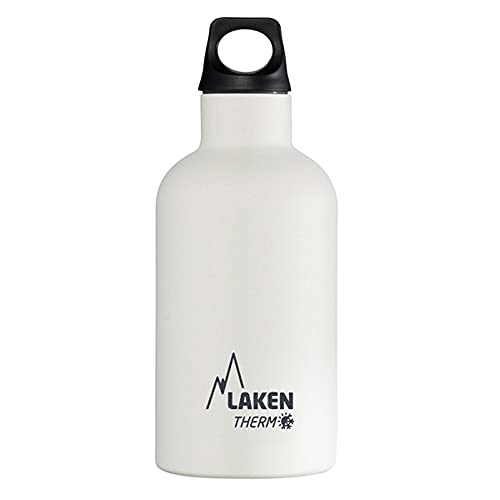 Laken Trinkflasche Futura Schmal, White, 0.35 Liter, TE3B von Laken