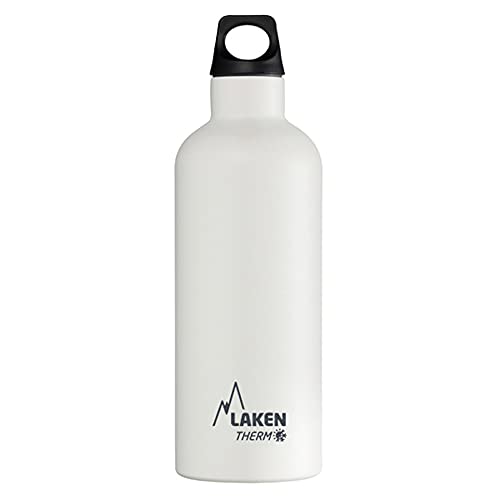 Laken Trinkflasche Futura Schmal, White, 0.5 Liter, TE5B von Laken