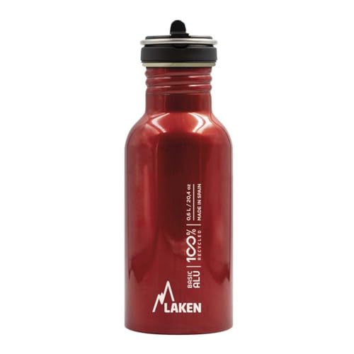 Laken Unisex – Erwachsene BAF60-R-Flasche Flasche, Rot, 0.60 L von Laken