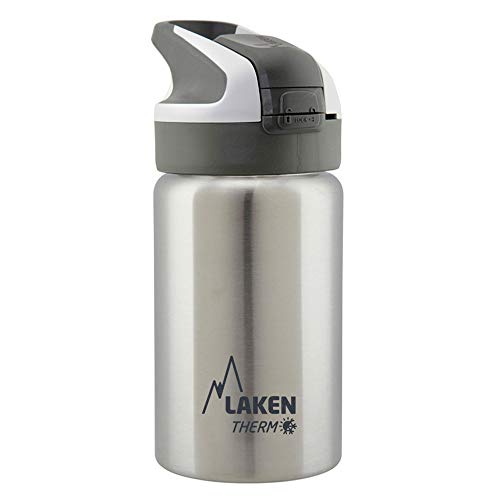 Laken Unisex – Erwachsene Thermoskanne-TS3, Stahl, 18/8-0.35L von Laken