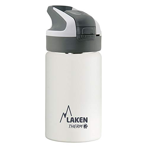 Laken Unisex – Erwachsene Thermoskanne-TS3B Thermoskanne, Weiß, Einheitsgröße von Laken