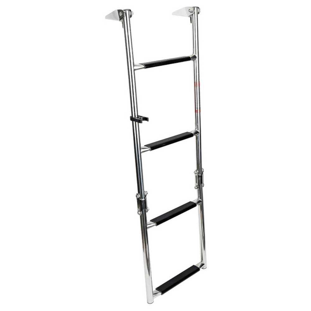 Lalizas 2+2 Platform Steps Stainless Steel Ladder Silber 255 x 960mm von Lalizas