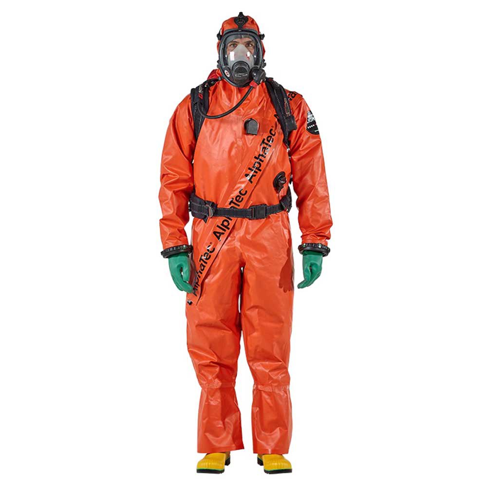 Lalizas Chemical Suit Gas Tight/alphatec/tr/light Type Orange L Mann von Lalizas