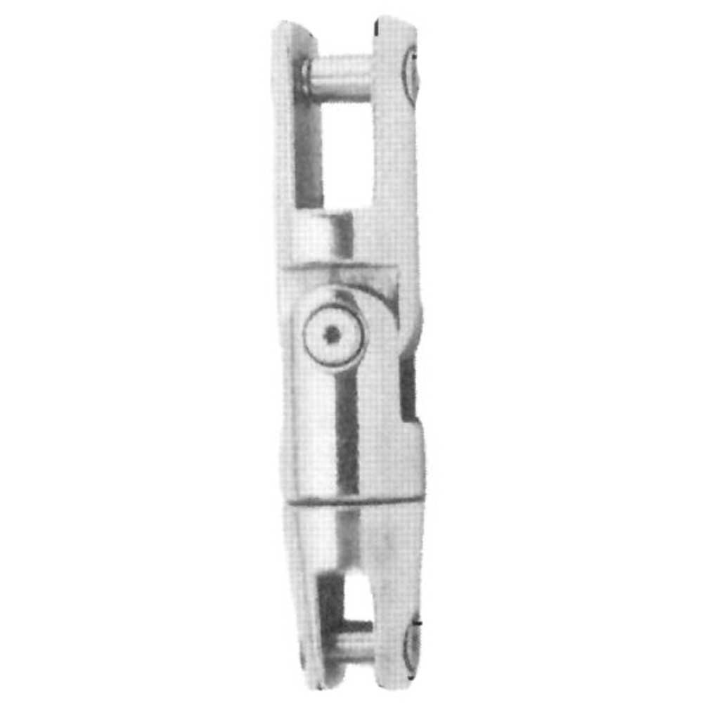 Lalizas Double Connector For Anchor Chain 10/12 Mm Silber von Lalizas