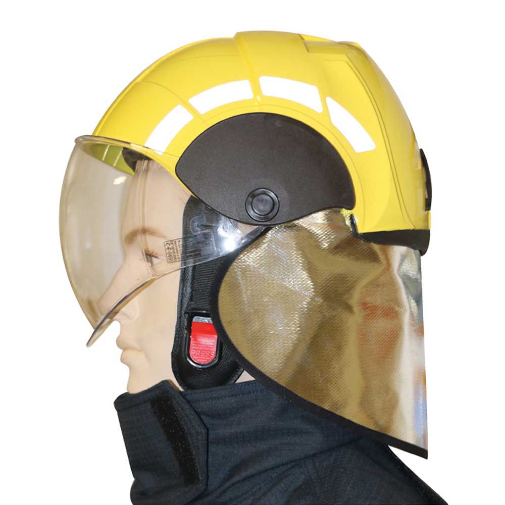 Lalizas Fireman´s Helmet Solas/med Gelb von Lalizas