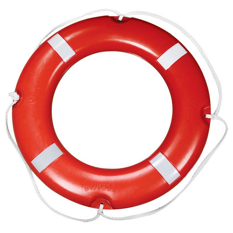 Lalizas Lifebuoy Ring Solas Reflective Tape Rot von Lalizas