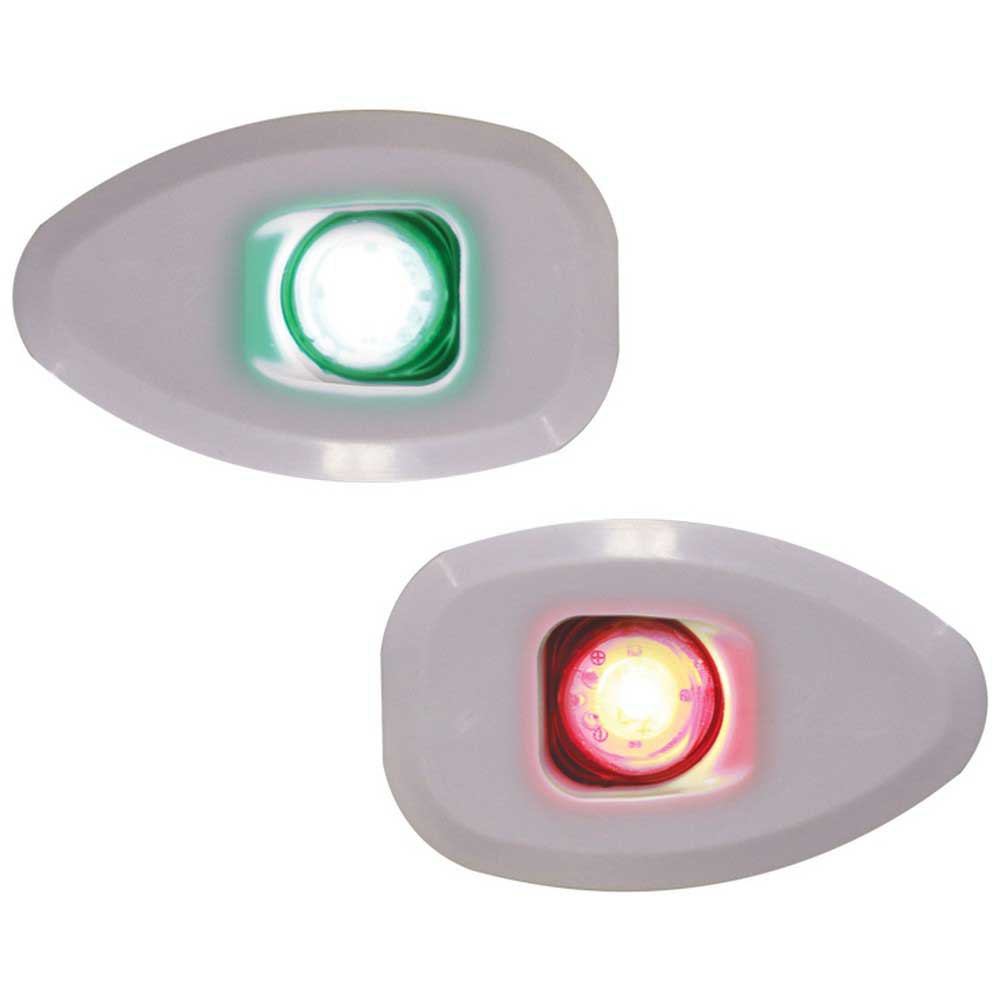 Lalizas Micro Led 12 Starboard&port Lights 112.5º Flushmount Weiß von Lalizas