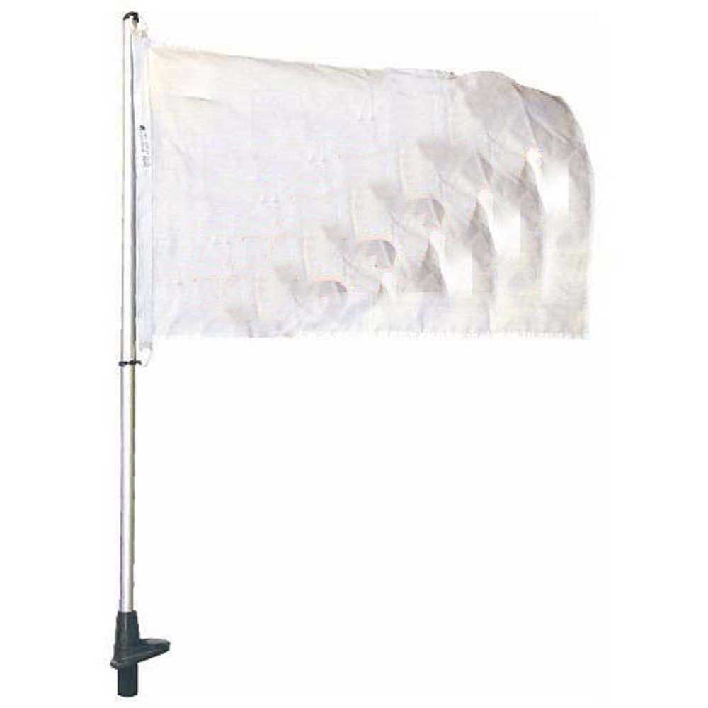 Lalizas Plug In Pole Flag Weiß 100 cm von Lalizas