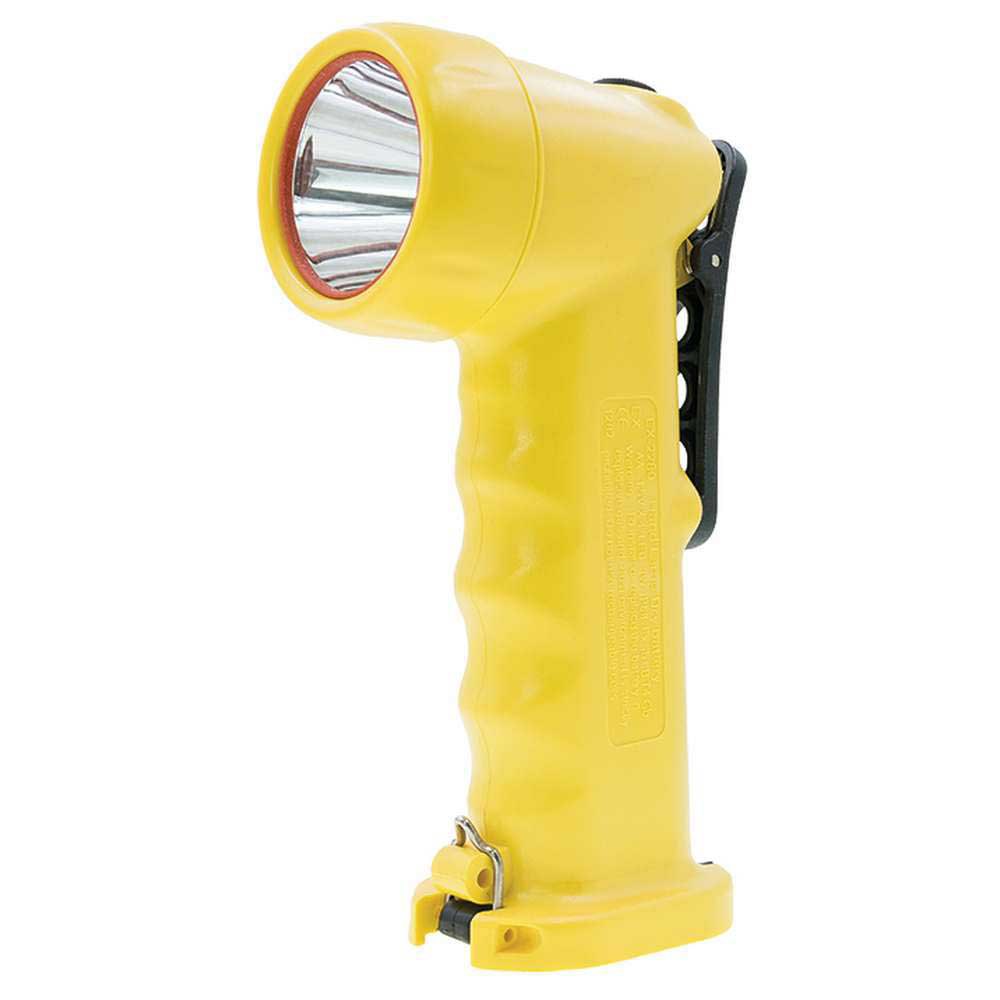 Lalizas Right Angle Led Ex-2280 Atex Safety Rescue Torch Gelb von Lalizas