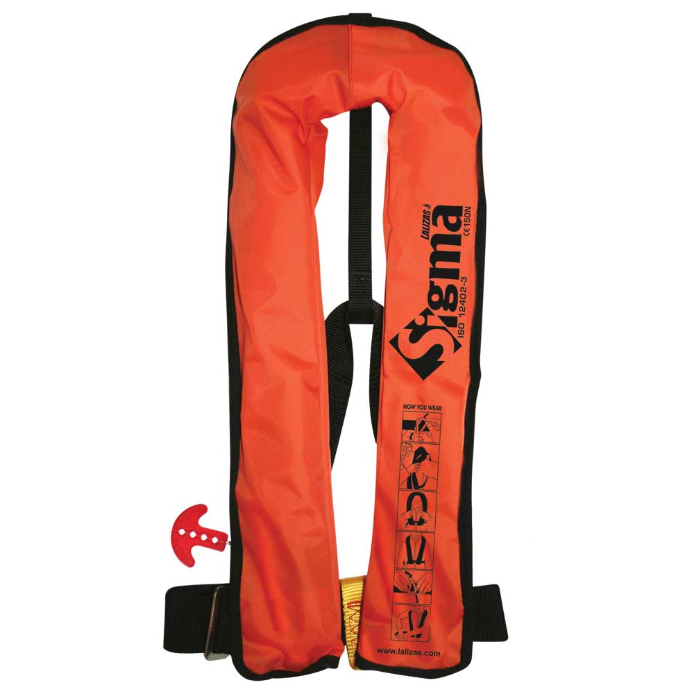 Lalizas Sigma 170n No Harness Lifejacket Orange von Lalizas