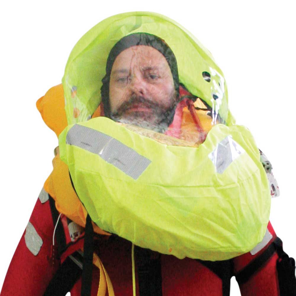 Lalizas Solas Inflatable Lifejacket Antispray Hood Gelb  Mann von Lalizas