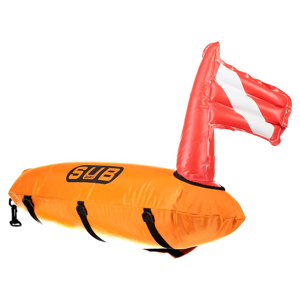 Lalizas Torpedo Diving Marker Buoy Reinfoced Rot,Orange von Lalizas