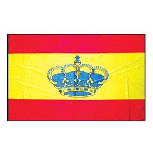 Spanien-Flagge 45x30cm mit Krone von Lalizas