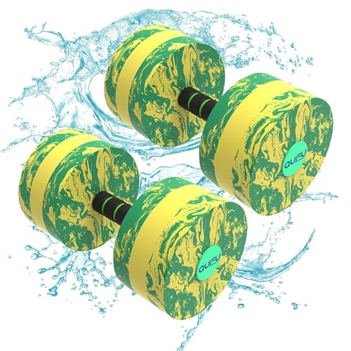 Lambo Wasserhanteln für Pool-Fitness,Wasserhanteln | Wasser-Aqua-Fitness-Langhanteln,Handstangen-Trainingsgeräte, Übungshandstangen, EVA-Hantel für Wasseraerobic, Fitness und Poolübungen von Lambo