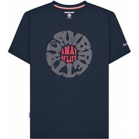 Lambretta Festival Herren T-Shirt SS1014-NAVY von Lambretta