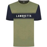 Lambretta Lichen Herren T-Shirt SS9819-LCNGRN/BLUGRP von Lambretta