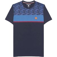 Lambretta Paisley Panel Herren T-Shirt SS0319-NAVY von Lambretta