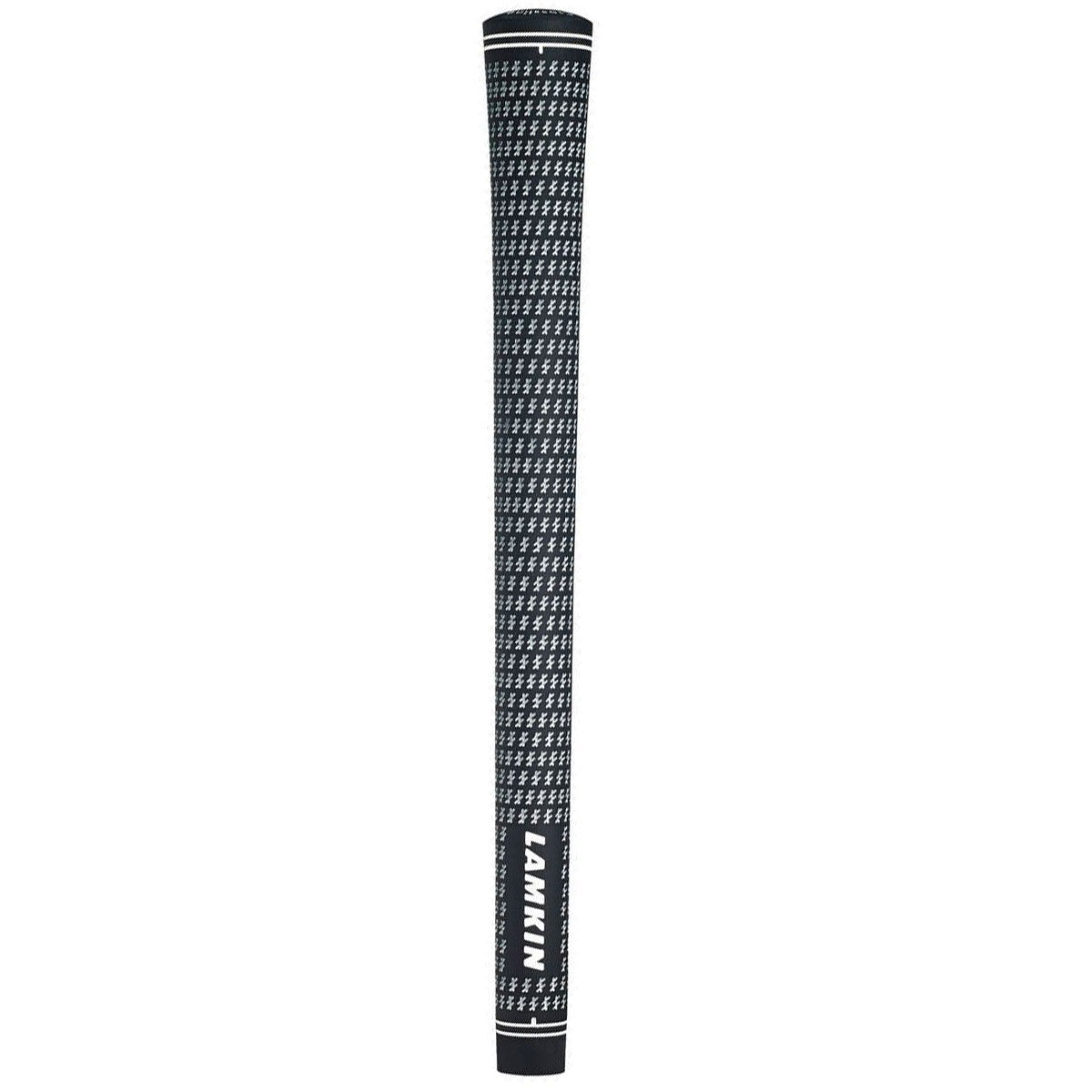 Lamkin Black and White Crossline Golf Grip, Size: Standard | American Golf von Lamkin