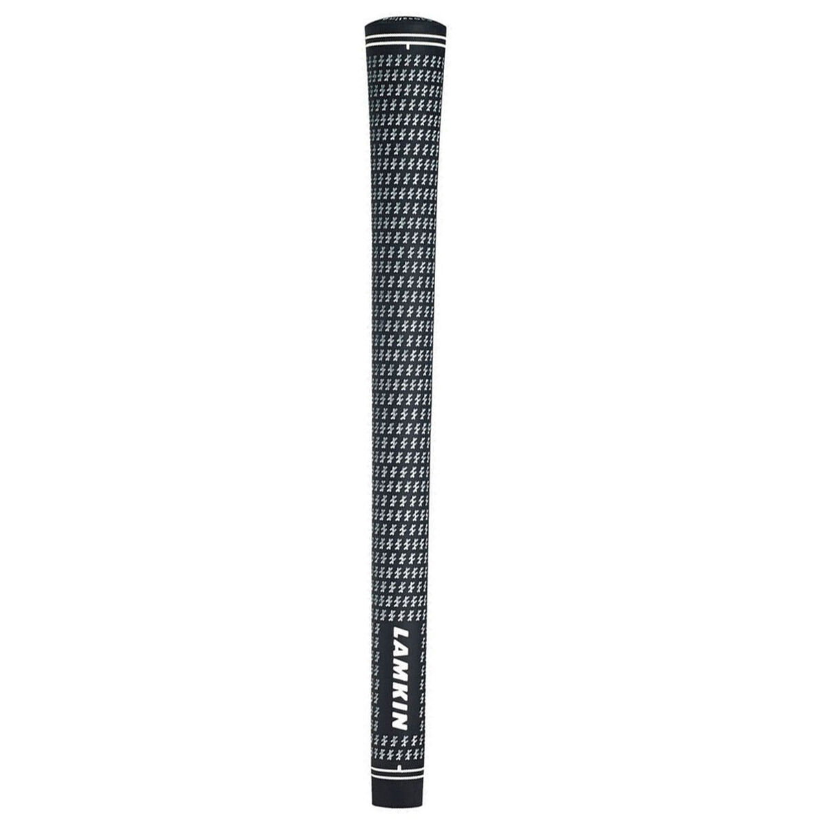 Lamkin Black and White Crossline Golf Grip, Size: midsize | American Golf von Lamkin