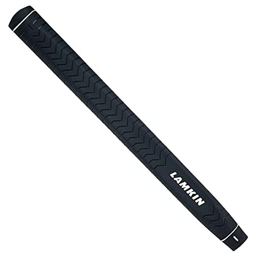 Lamkin Unisex's Deep Etched Cord Paddle Putter Grip, Schwarz, Standard von Lamkin