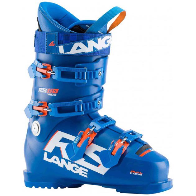 Lange Rs 110 Wide Alpine Ski Boots Blau 24.5 von Lange