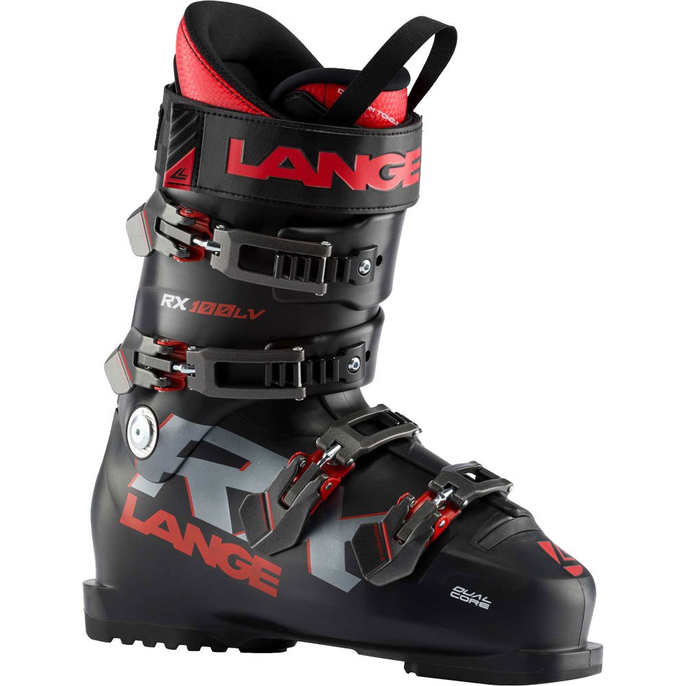 Lange Rx 100 Low Volume Alpine Ski Boots Schwarz 28.5 von Lange
