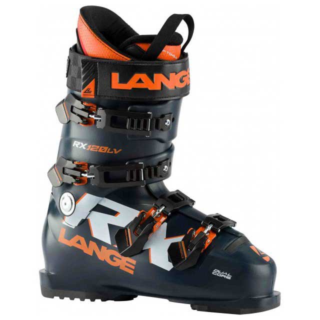 Lange Rx 120 Low Volume Alpine Ski Boots Schwarz 29.5 von Lange