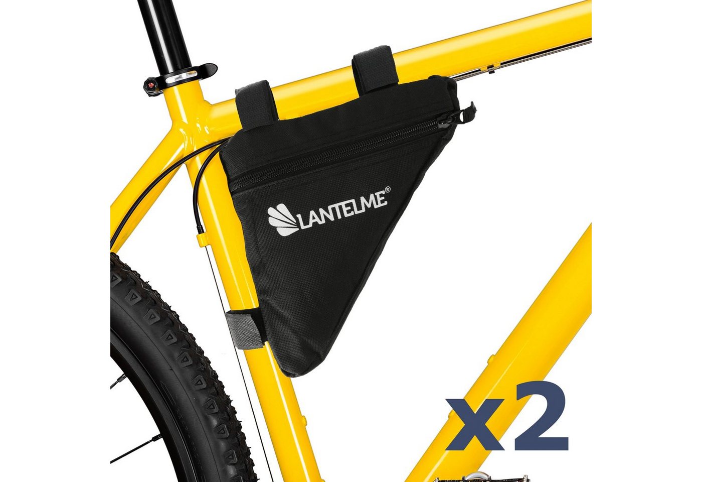 Lantelme Fahrradtasche Fahrrad Werkzeugtasche (2-tlg), wasserabweisend von Lantelme