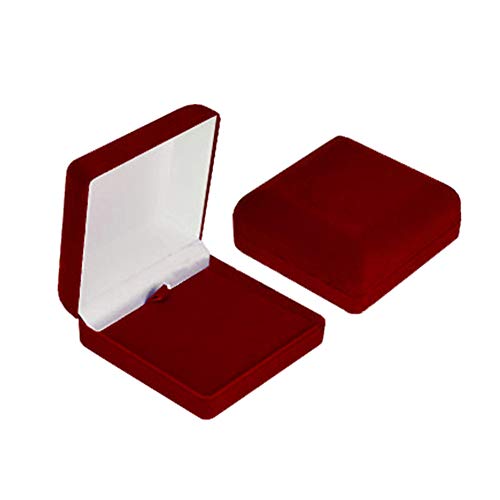 Larius Group Schachteln für Medaillen BZW Orden Rot Schachtel Samt für 50-70mm Souvenir (10) von Larius Group