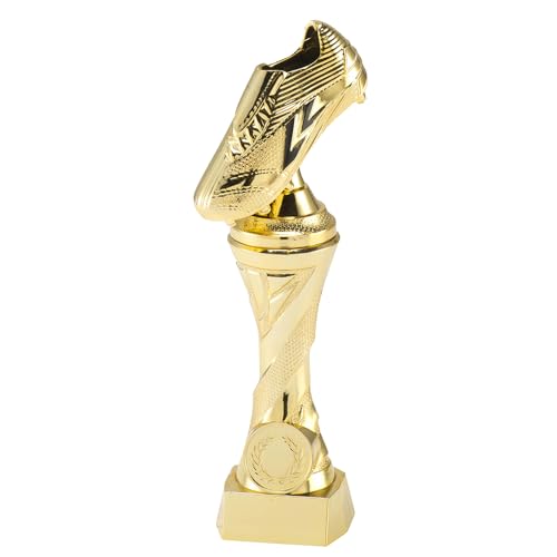 Larius Pokal Ehrenpreis Fußball Torschützenkönig - Goldener Schuh (ohne Wunschtext, L) von Larius