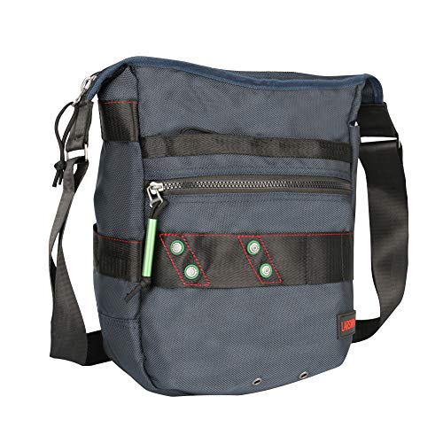 Larswon Umhängetasche Aktentasche Laptoptasche Kleiner 12 13 Zoll Messenger Bag Herrentasche Damentaschen Blau von Larswon